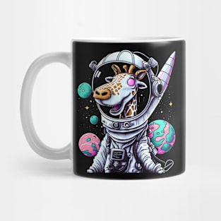 Giraffe and The Galaxy Mug